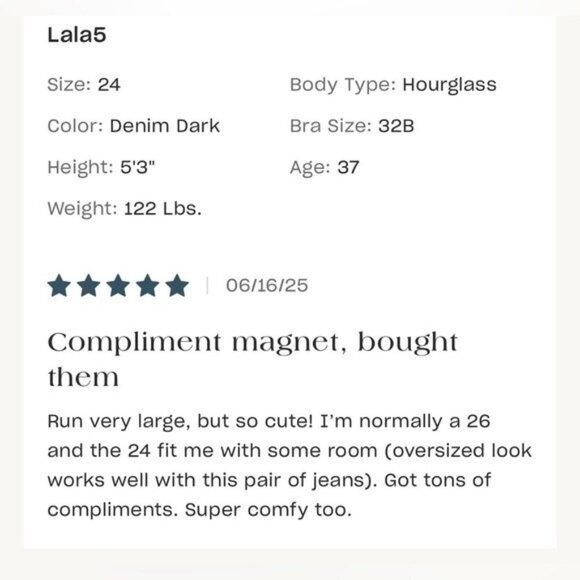 NWT Size 33 Tall (Waist 20.25") - The Adi Tuxedo Mid-Rise Flare Jeans by Pilcro - Picture 4 of 16